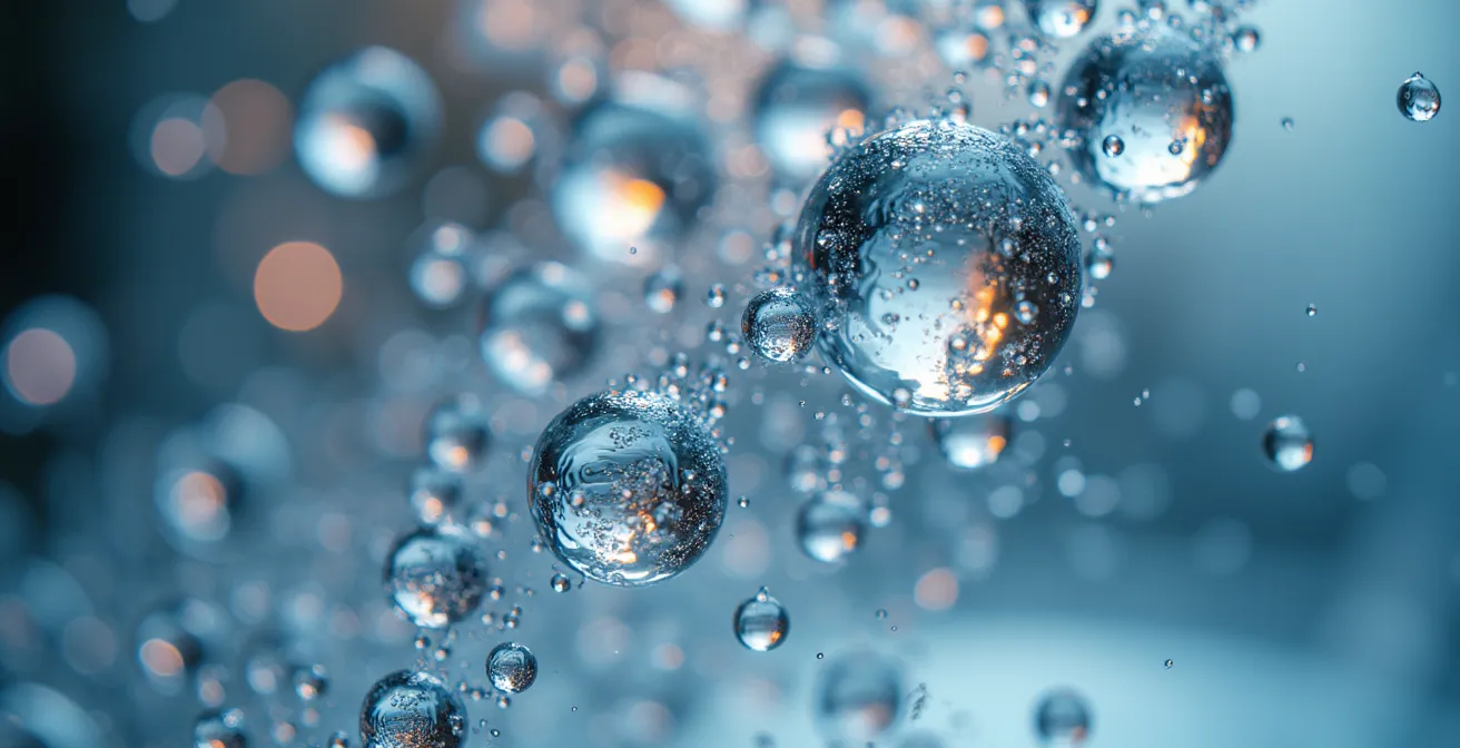 Système de filtration et refroidissement de la vapeur de CBD par l'eau