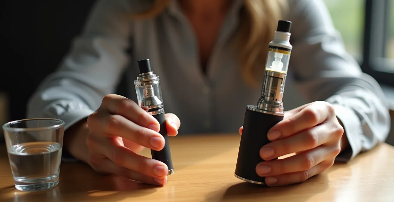 Protocole de test d'allergie au propylène glycol en trois étapes visuelles